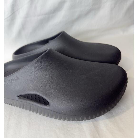 Crocs Mellow Recovery Clogs Black Unisex Men’s 8 Women’s 10 Comfort Slides - Picture 4 of 10